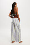Relaxed Pocket Beach Pant, BLUE/NATURAL STRIPE - alternate image 3