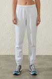 Plush Essential Gym Trackpant, CORE CLOUDY GREY MARLE - alternate image 4