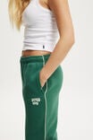 Plush Essential Gym Sweatpant, SPORTY GREEN/WELLNESS CLUB - alternate image 4