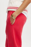 Plush Essential Gym Sweatpant, FRENCHIE RED - alternate image 4