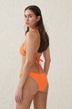 High Side Brazilian Seam Bikini Bottom, POMELO CRINKLE - alternate image 3