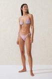 Micro Slider Triangle Bikini Top, SIERRA OMBRE SUNSET METALLIC - alternate image 4
