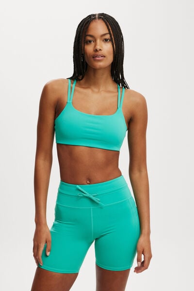 Blusa - Recycled Strappy Sports Crop, ARCADIA