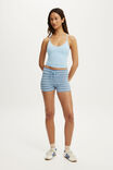 Select Colour: CAMPUS BLUE SPRING STRIPE