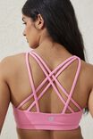 Strappy Sports Crop, CANDY PINK - alternate image 2