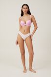 The Invisible G String Brief, POLLY DAISY PINK - alternate image 1