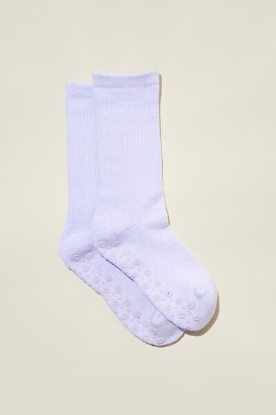 Performance Studio Crew Sock, LAVENDER CREAM