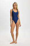 Scoop Back One Piece Cheeky, OCEAN WATER SHIMMER - example image 4