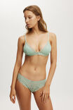 Everyday All Over Lace Bikini Brief, WASHED MINT - alternate image 4