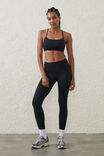 Ultra Luxe Mesh Strappy Crop, BLACK - alternate image 4