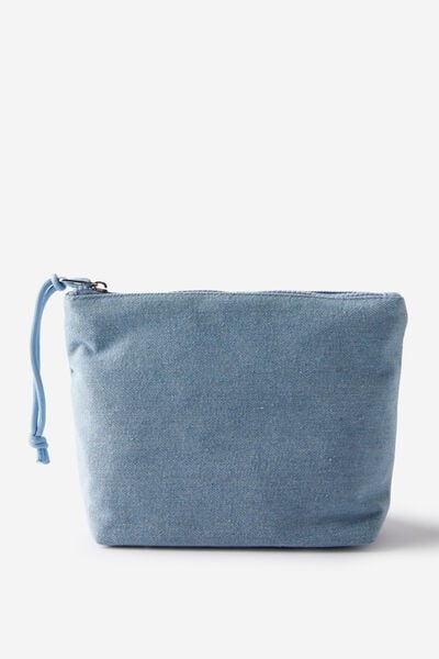 Body Canvas Bikini Bag, DENIM
