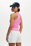 Active Core Rib Racer Tank, MILLENNIAL PINK - alternate image 3