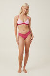 Everyday Lace G String Brief, PINK JELLY - alternate image 1