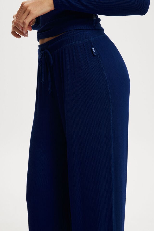 Sleep Recovery Wide Leg Pant, VOYAGE BLUE