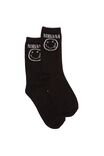 Lcn Sleep Sock, LCN NIRVANA WASHED BLACK
