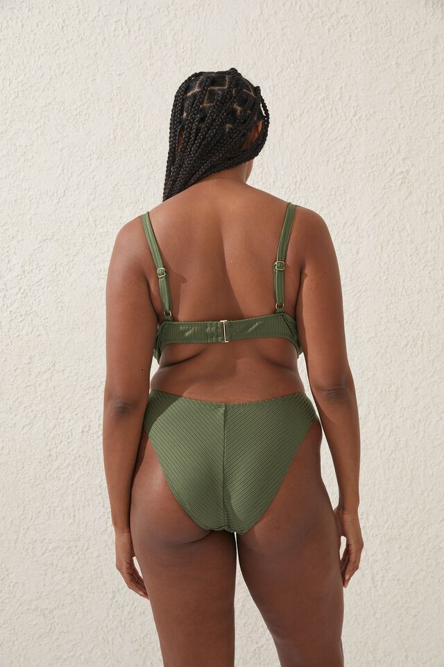 High Side Brazilian Seam Bikini Bottom