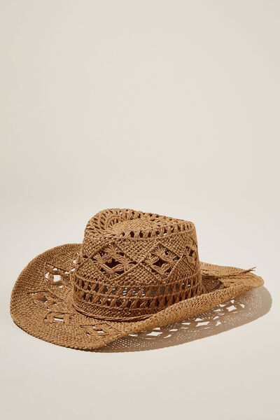 Body Cowboy Hat, NATURAL