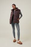 The Recycled Mother Puffer Vest 2.0, CEDAR BROWN - alternate image 5