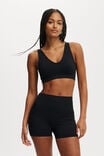 Seamless Pocket Shortie Short, CORE BLACK - alternate image 4