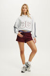 Plush Oversized Rugby Sweatshirt, CLOUDY GREY MARLE - example image 4