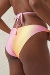 High Side Brazilian Seam Bikini Bottom, CHARLIE OMBRE PINK SHIMMER - alternate image 2
