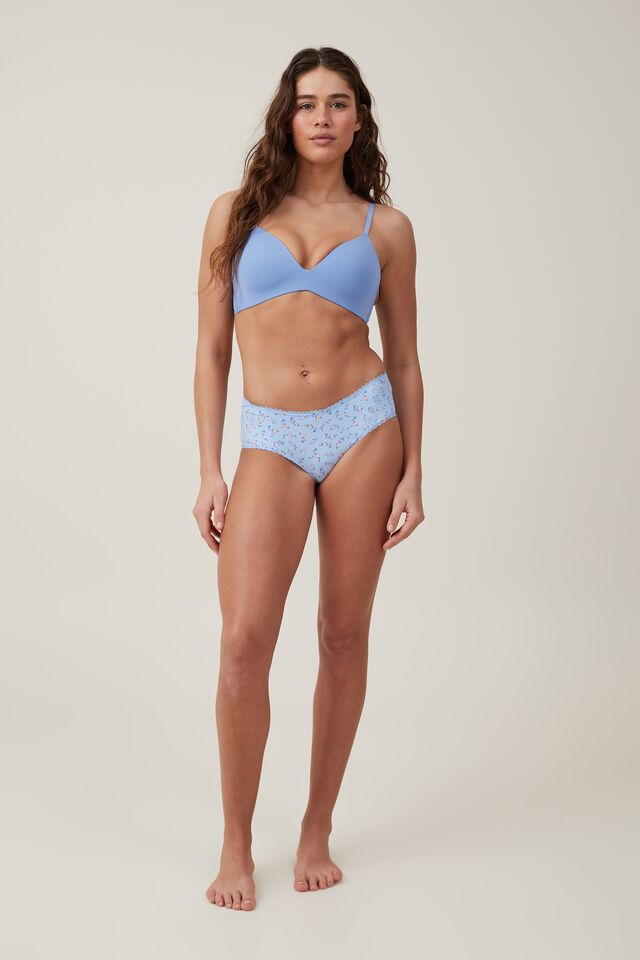 The Invisible Boyleg Brief, BLUE DITSY