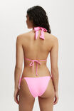 High Apex Slider Triangle Bikini Top, NEON PINK - alternate image 3