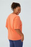 Curve Active Boyfriend Tee, ORANGE QUARTZ - alternate image 3