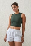 Ultra Soft Essential Tank, FOREST GREEN - alternate image 1