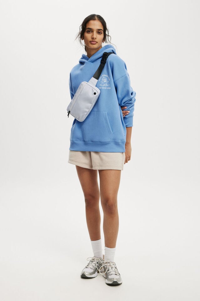 Plush Premium Graphic Hoodie, ADRIFT BLUE/SOCIAL CLUB