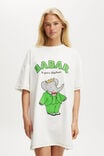 90S Graphic T-Shirt Nightie, LCN BAB / BABAR LE PETIT ELEPHANT - alternate image 4