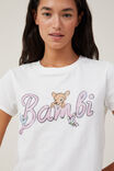 Bambi 90 S Sleep Tee, LCN DIS / GLITTER BAMBI - vista alternativa 2