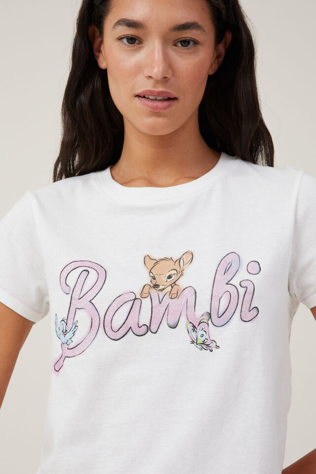 Bambi 90 S Sleep Tee, LCN DIS / GLITTER BAMBI