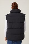 The Recycled Mother Puffer Vest 2.0, BLACK - alternate image 3