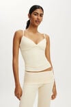 Airy Soft Triangle Cami, BANANA WHIP - example image 1