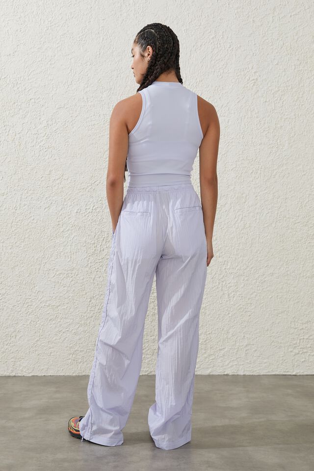 Warm Up Woven Pant, LAVENDER CREAM