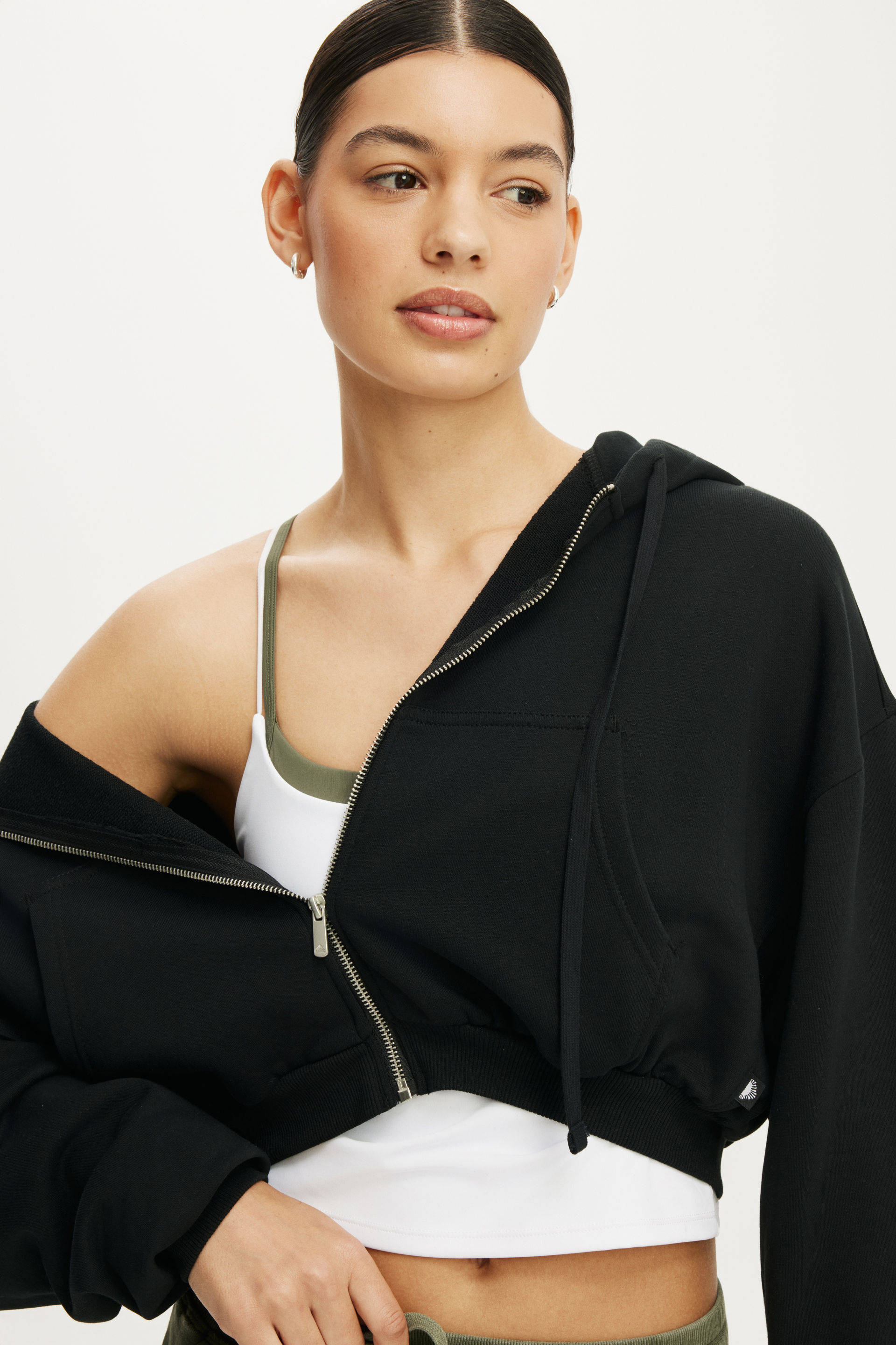 Active Fleece Bubble Zip Through