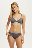 Cotton Pointelle Bikini Brief, STORMWASH BLUE - example image 4