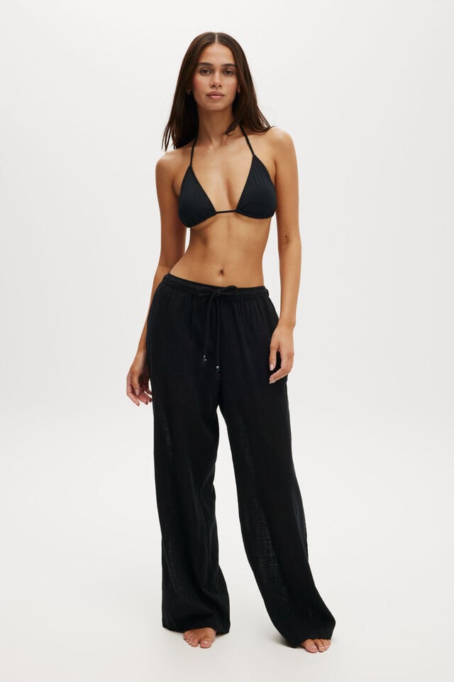 The Essential Beach Pant, BLACK