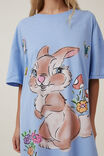 Bambi 90S Graphic T-Shirt Nightie, LCN DIS / BAMBI SEQUIN MISS BUNNY - alternate image 2