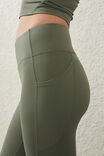 Ultra Luxe Mesh 7/8 Tight Asia Fit, SWEET GREEN - alternate image 2