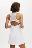 Active Mesh Back Dress, WHITE - alternate image 3
