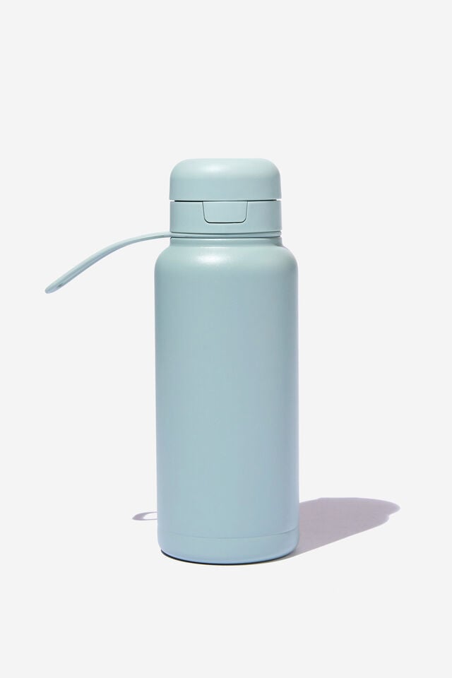 Grab And Go Drink Bottle 1L, MALACHITE GREEN