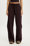 Summer Fleece Adjustable Hem Sweatpant, ITALIAN PLUM - example image 4