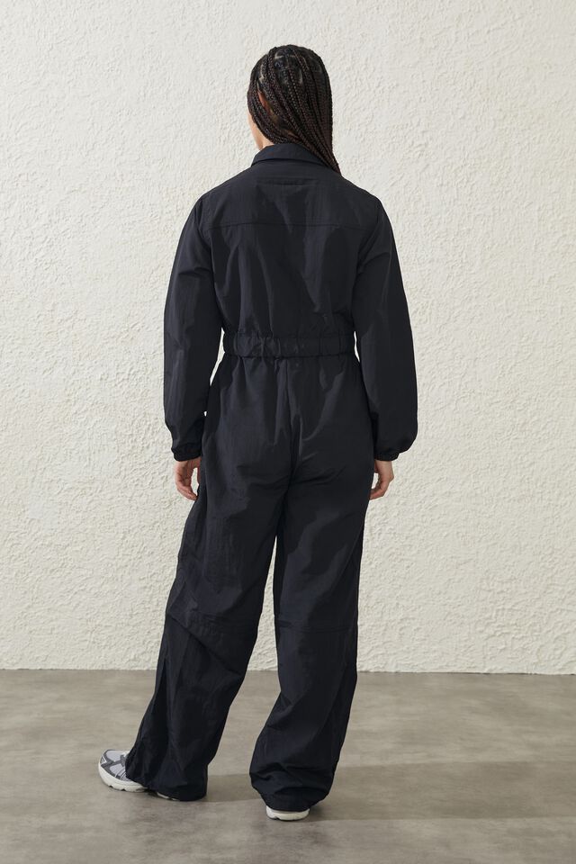Active Utility Coverall, BLACK