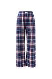 Flannel Boyfriend Boxer Pant Personalised, TONI CHECK/NAVY/WHITE AND RED - alternate image 1