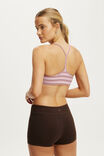 Ultra Smooth T Bar Crop, CHERRY DREAM SPRING STRIPE - example image 3