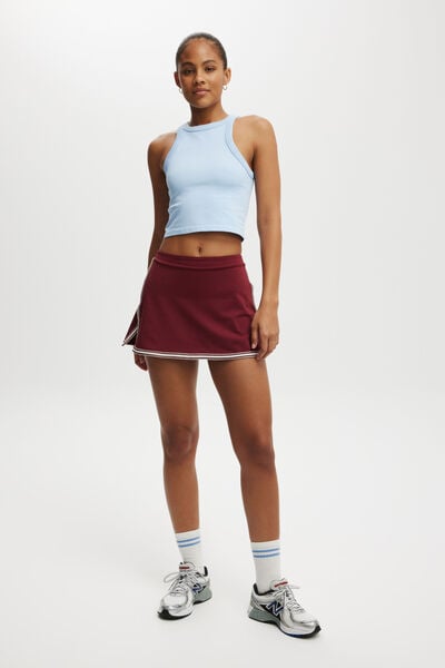Saia - Active Move Skirt, CABERNET/ ALLSPICE
