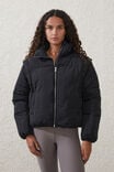 The Mother Puffer 2 In 1 Jacket, BLACK - alternate image 1