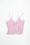 Soft Lounge Lace Trim Cami, TENDER TOUCH PINK - alternate image 1